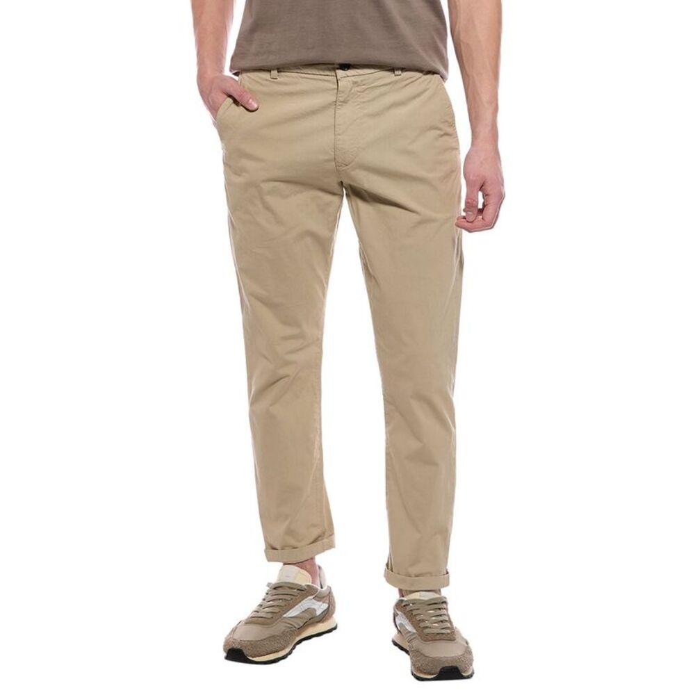 7 For All Mankind Mens Adrien Khaki Chino, Brown